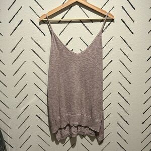 Knit tank top